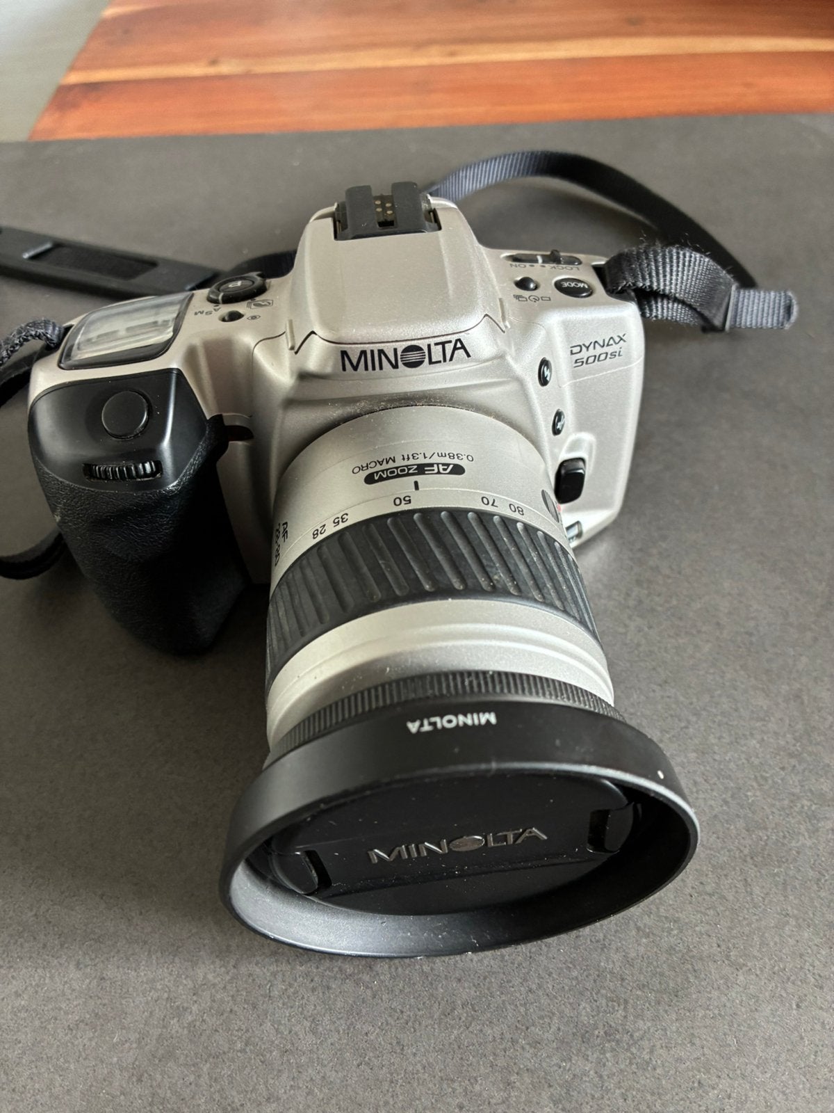 Minolta Dynax 500 si, Audio, Tv en Foto, Ophalen, Gebruikt, Spiegelreflex, Minolta