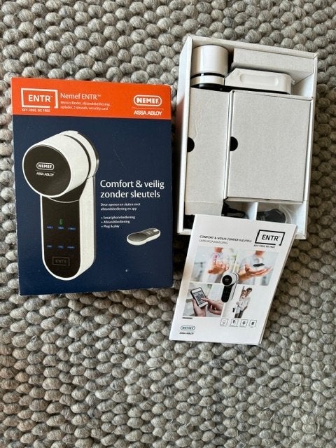 Nemef ENTR Smart Lock - Nieuw, Ophalen of Verzenden, Nieuw, Overige materialen, Slot