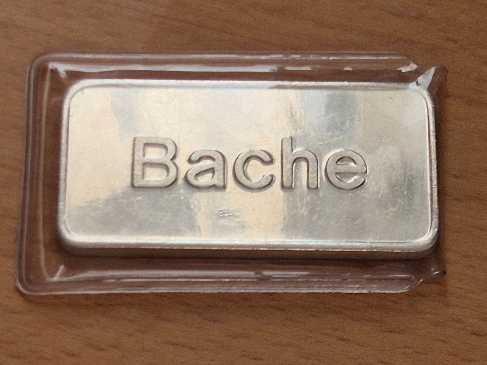 Bache / Hunt Brothers: 1 oz Vintage Silver Bar. Zilverbaar!, Ophalen of Verzenden, Zilver