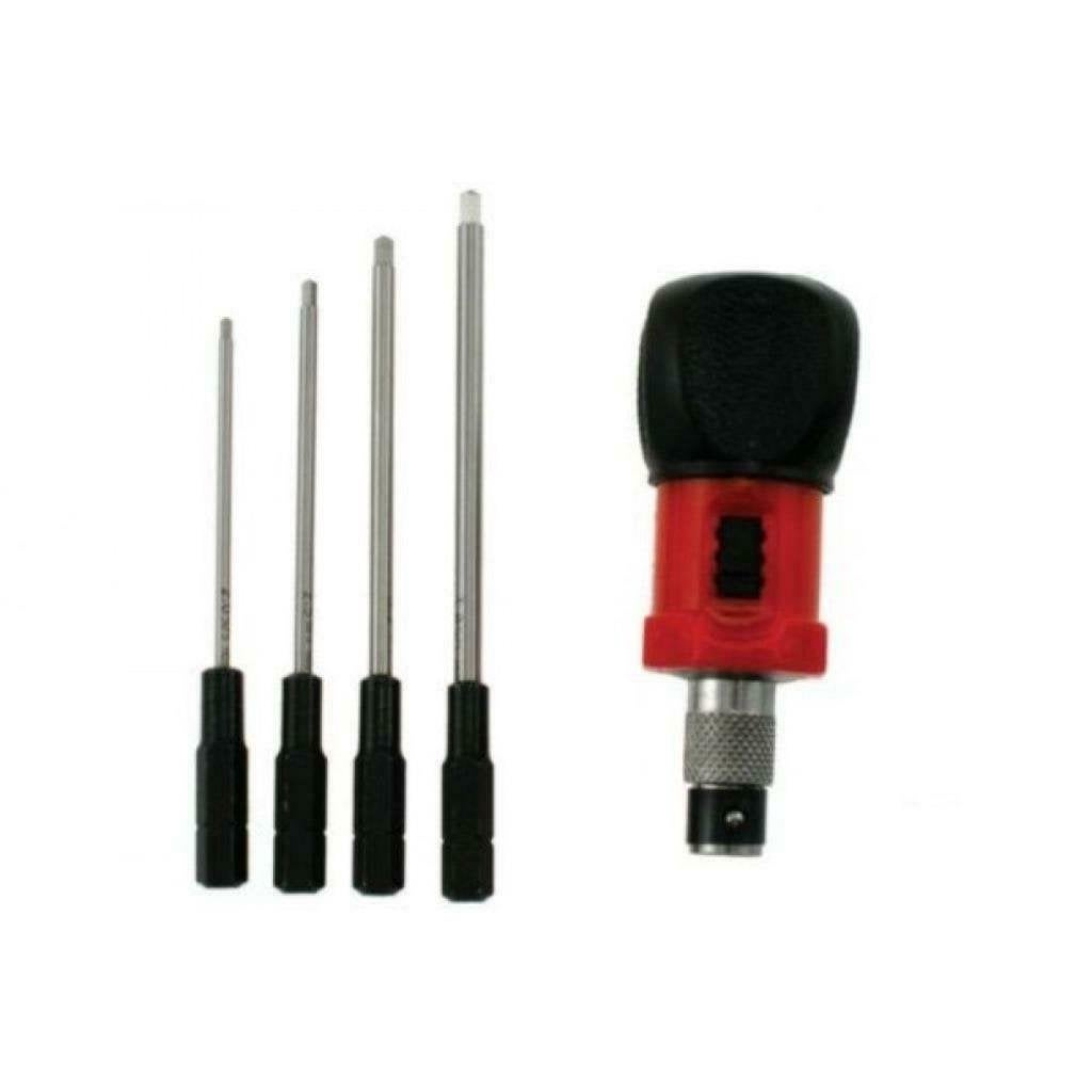 4 delige Metric Hex imbus set 1,5mm 2mm 2,5mm en 3mm met Rat, Ophalen of Verzenden, Nieuw