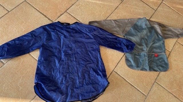 Kinderschort blauw en grijs ( cars), Ophalen of Verzenden, Gebruikt