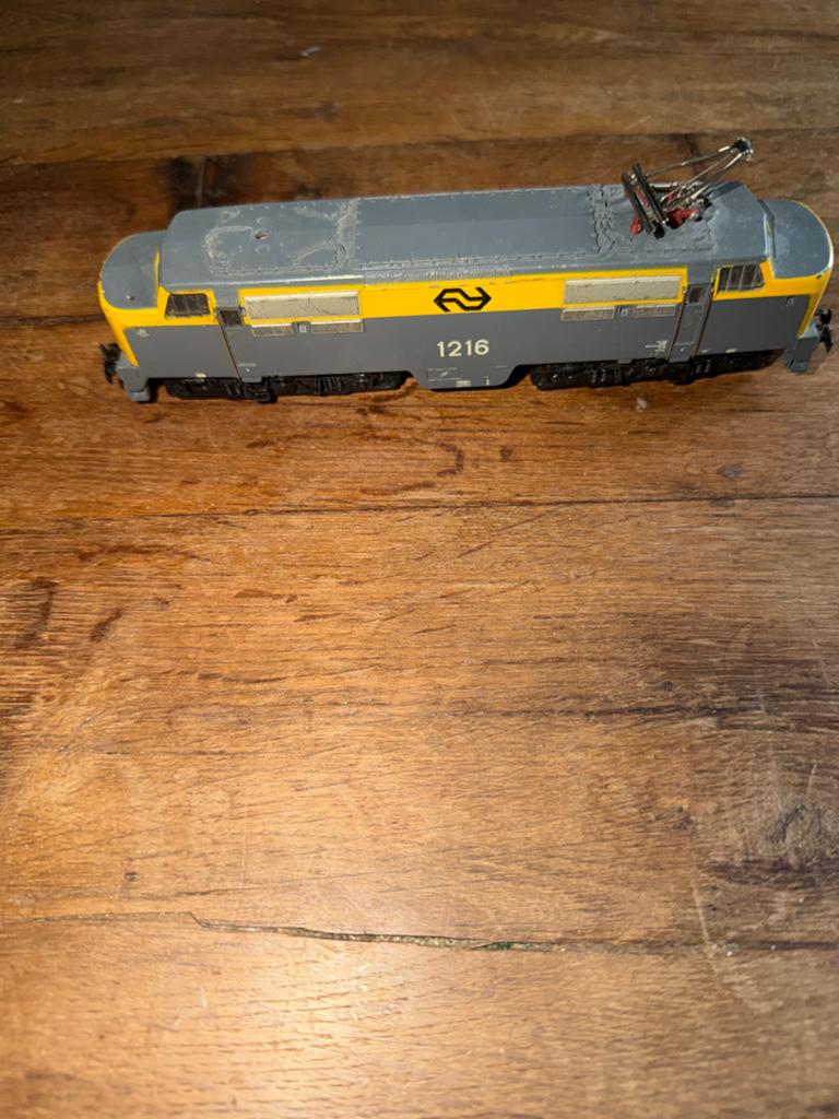 Märklin NS Locomotief 1216 - Gebruikt, Hobby en Vrije tijd, Modeltreinen | H0, Wisselstroom, Locomotief, Ophalen of Verzenden