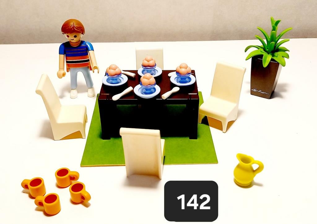 Playmobil eetkamer 5335 compleet als nieuw, Ophalen of Verzenden, Zo goed als nieuw