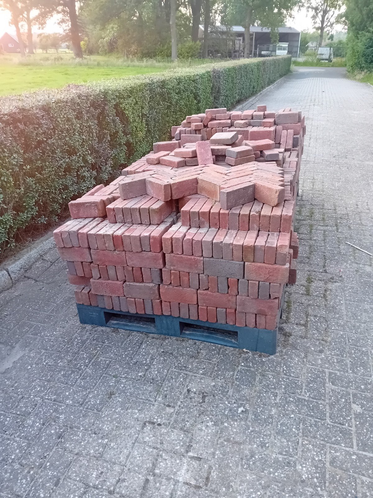 klinkers/waaltjes te koop! gebakken!!, Ophalen of Verzenden, Gebruikt