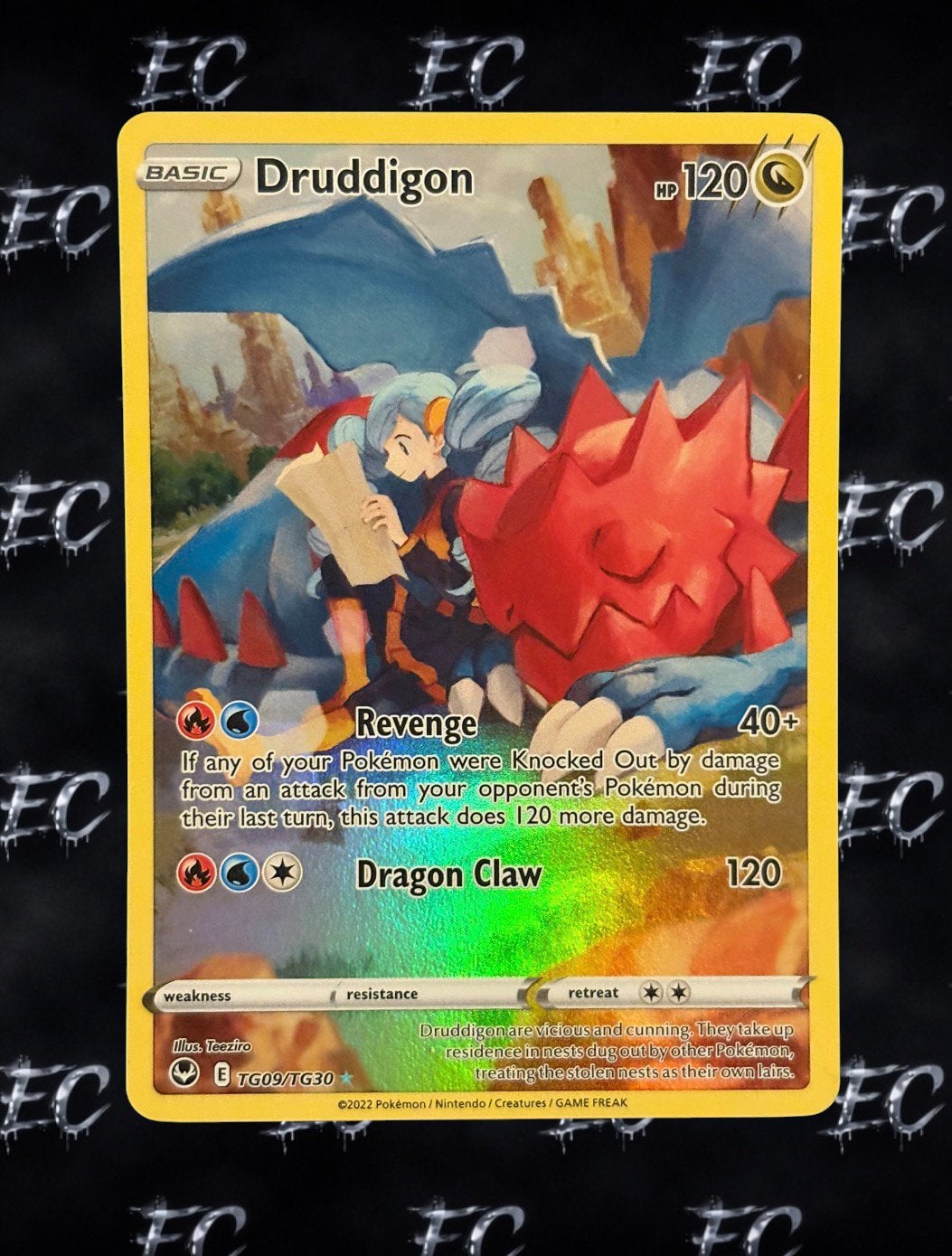 Druddigon #TG09 SILVER TEMPEST, Verzenden, Zo goed als nieuw