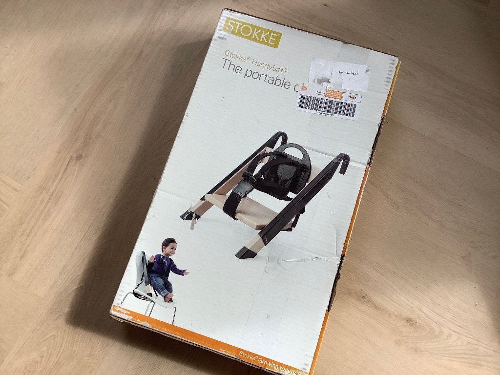 Stokke HandySitt draagbare kinderstoel, Ophalen of Verzenden, Nieuw, Meegroeistoel