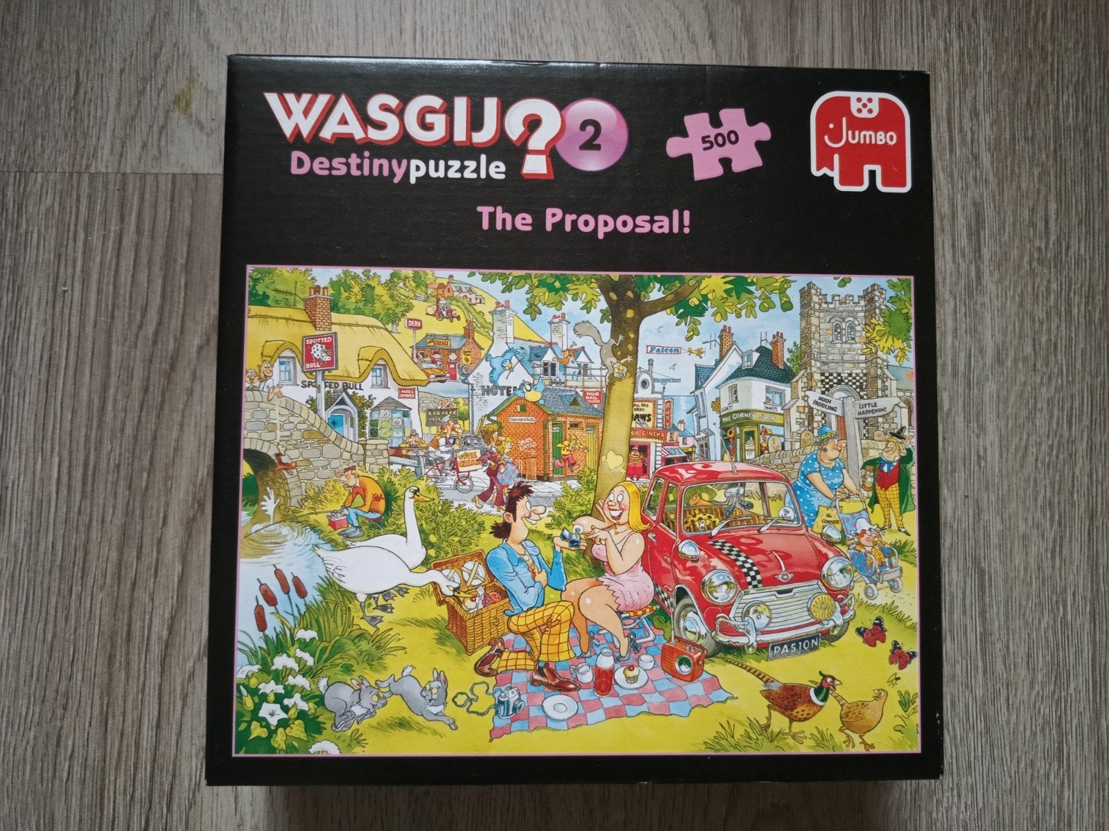 Wasgij Destiny 2: The Proposal! 500 stukjes Jumbo puzzel, Ophalen, 500 t/m 1500 stukjes, Zo goed als nieuw, Legpuzzel