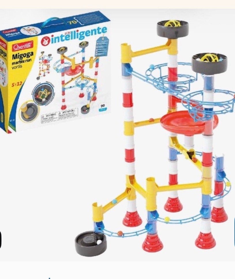 Quercetti Migoga Marble Run VORTIS knikkerbaan, Ophalen of Verzenden, Zo goed als nieuw, Overige merken