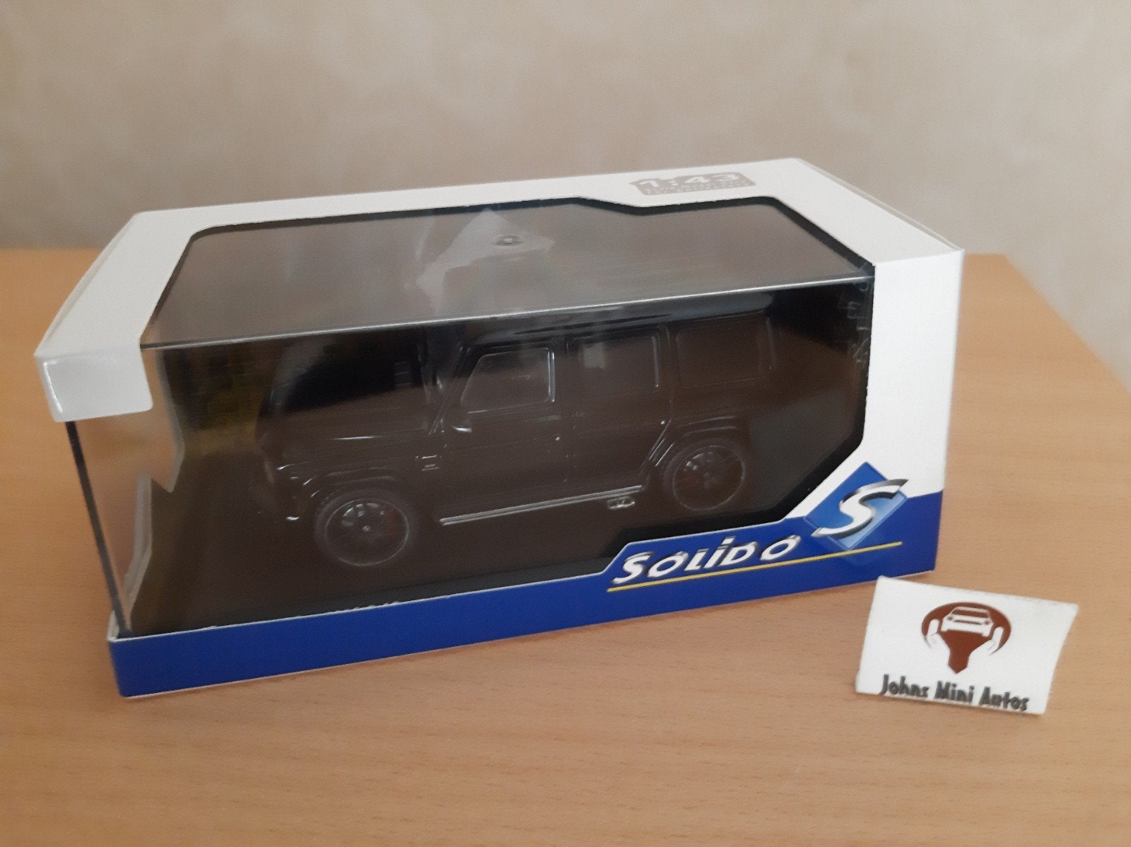 Mercedes G63 AMG 2022 in Obsidian Black van Solido 1:43, Solido, Auto, Solido, Nieuw