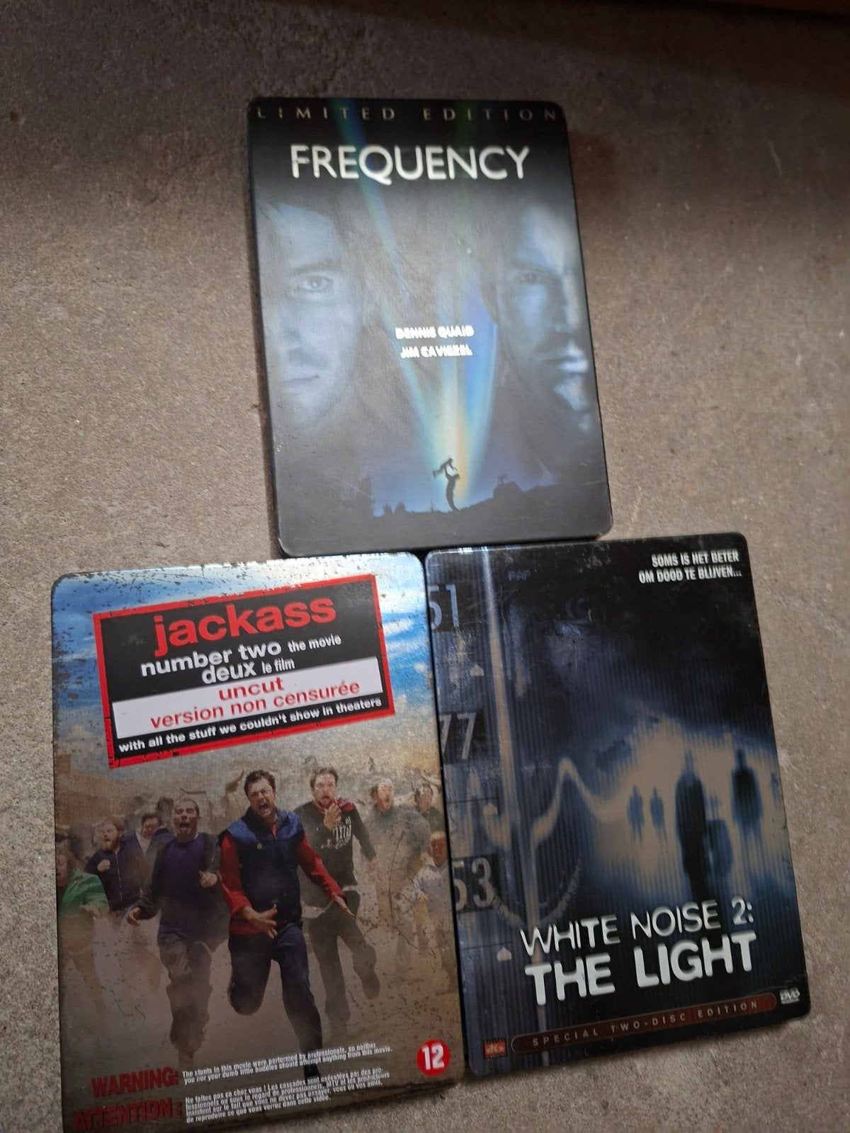 dvds in blikken, Alle leeftijden, Ophalen, Zo goed als nieuw, Detective en Krimi