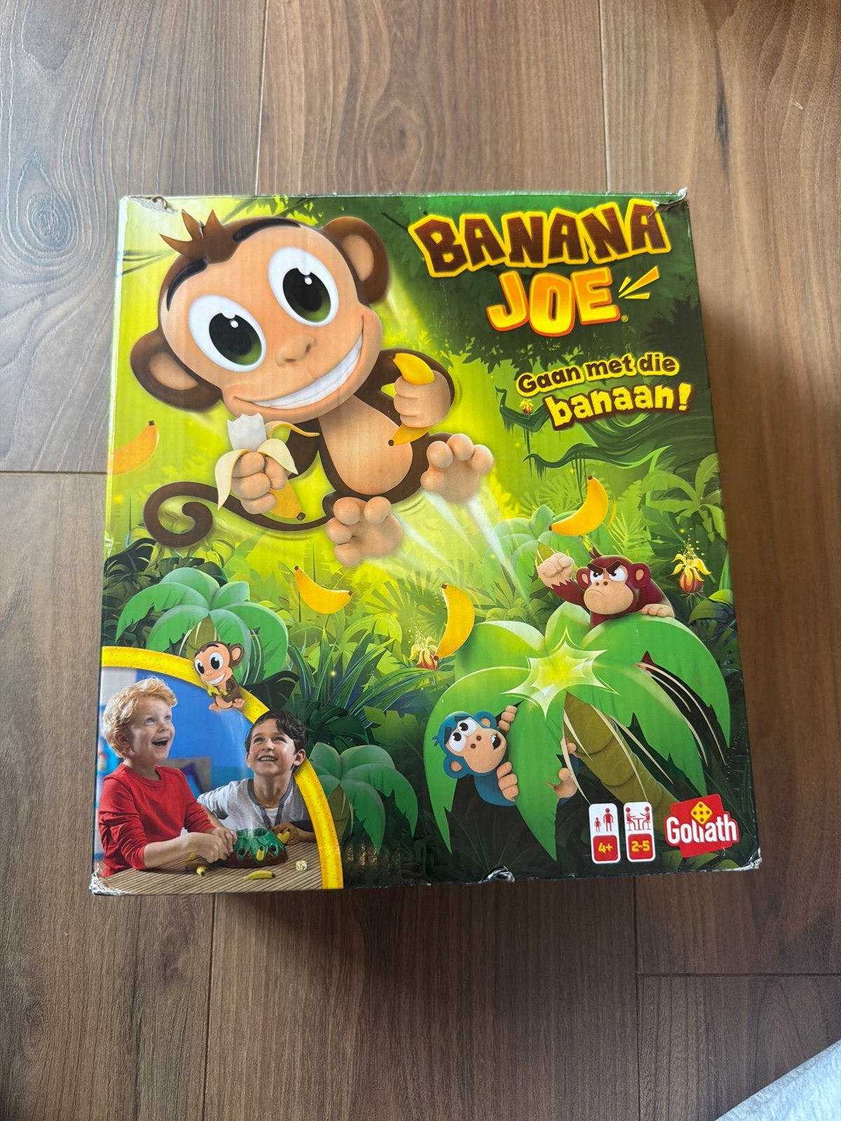Banana Joe - Leuk familiespel van Goliath, Drie of vier spelers, Ophalen, Zo goed als nieuw