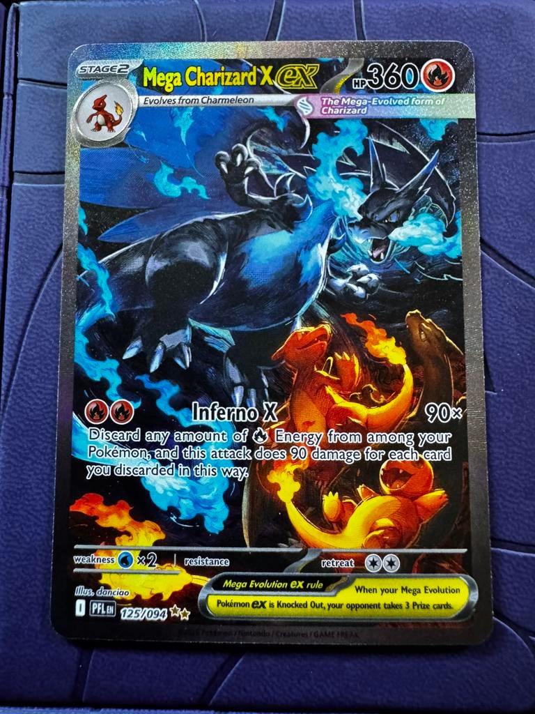 Charizard Phantasmal Flames (125), Ophalen of Verzenden, Zo goed als nieuw