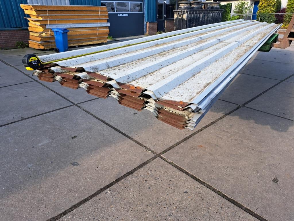 Damwand platen., Ophalen of Verzenden, Gebruikt
