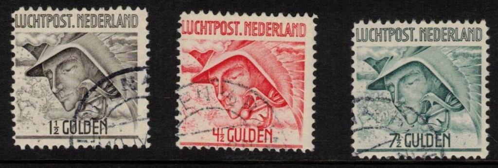 Nederland catnr.LP 6 - 8 Mooi Gestempeld, Ophalen of Verzenden, T/m 1940, Gestempeld