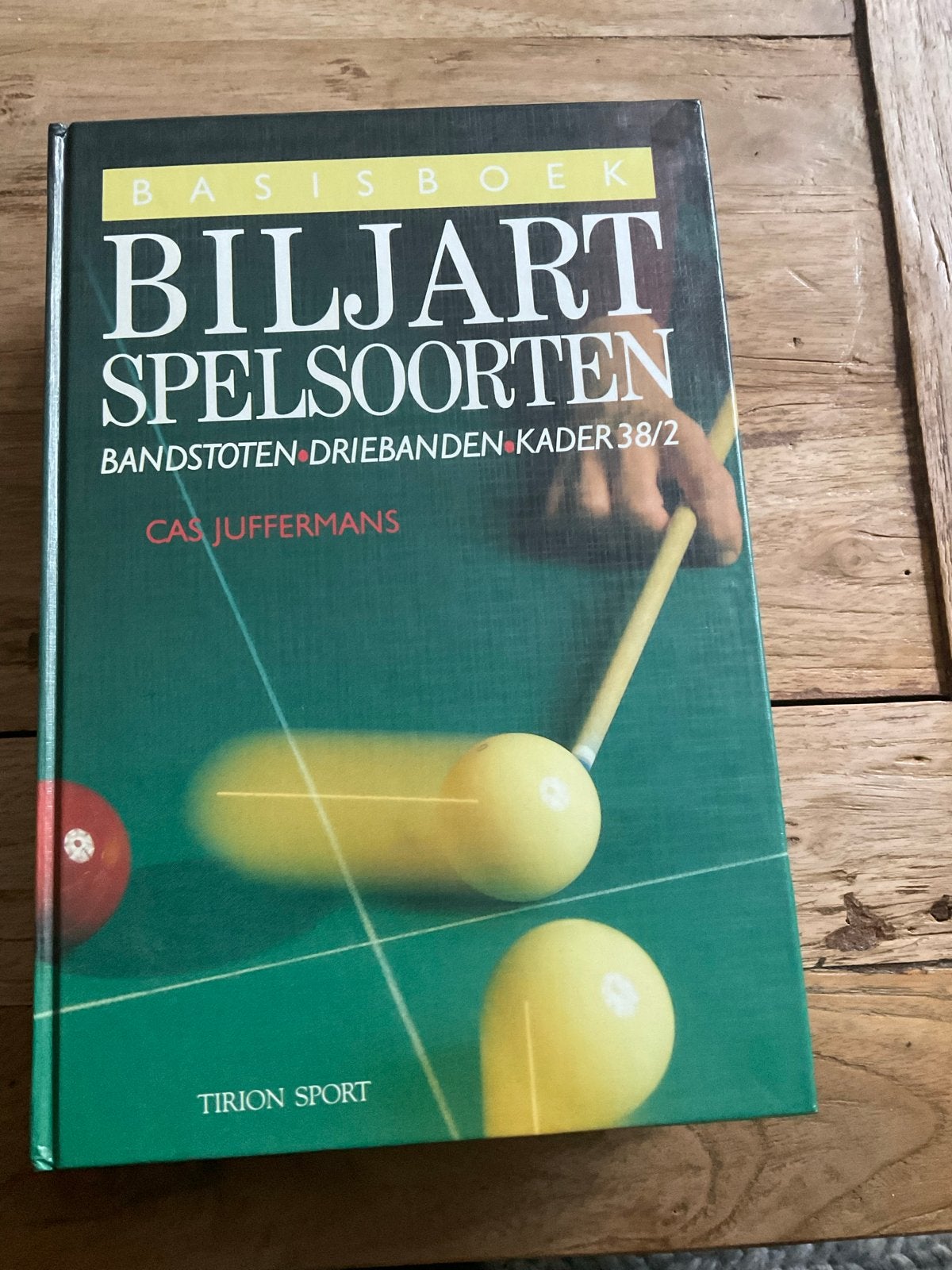 Basisboek Biljart Spelsoorten - Cas Juffermans, Ophalen of Verzenden, Nieuw, Overige sporten