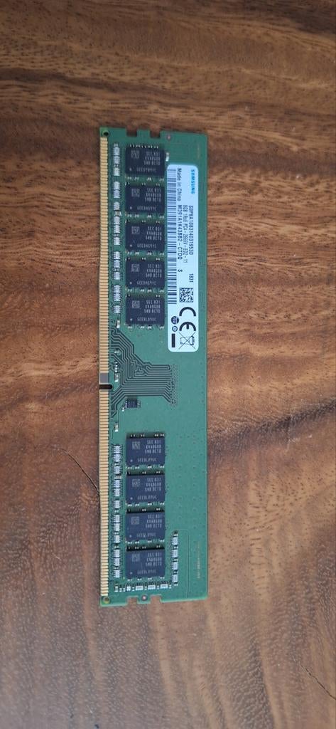 Samsung 8GB DDR4 2666V RAM Geheugenmodule, Computers en Software, RAM geheugen, Gebruikt, DDR4, 8 GB, Ophalen of Verzenden