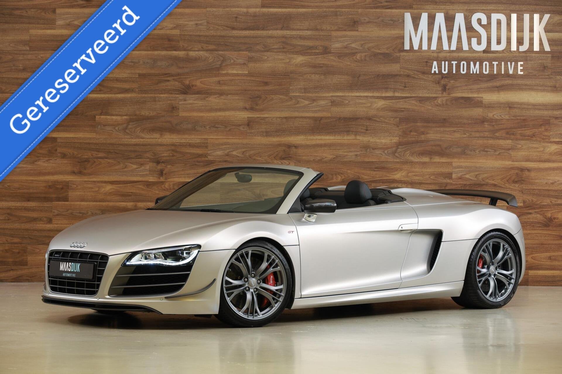 Audi R8 GT Spyder 5.2 V10 FSI|1 of 1|1/333|Keramisch|B&O|Exc, Auto's, Audi, Automaat, Gebruikt, Zwart, 5204 cc
