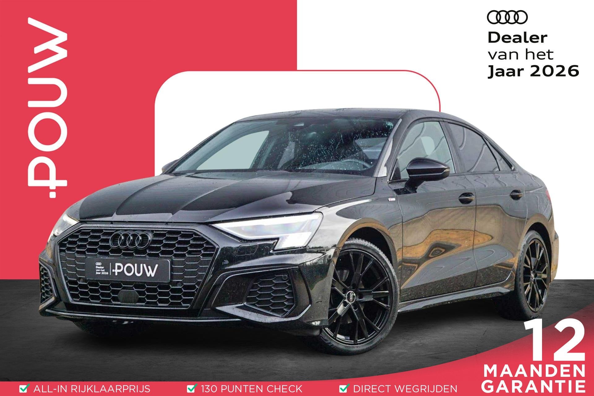 Audi A3 Limousine 35 TFSI 150pk S-tronic S Edition | Panoram