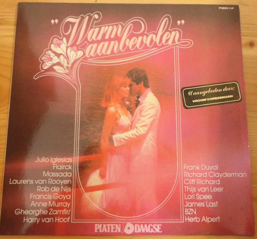Warm aanbevolen (LP), LP, Gebruikt, Ophalen of Verzenden, Levenslied of Smartlap
