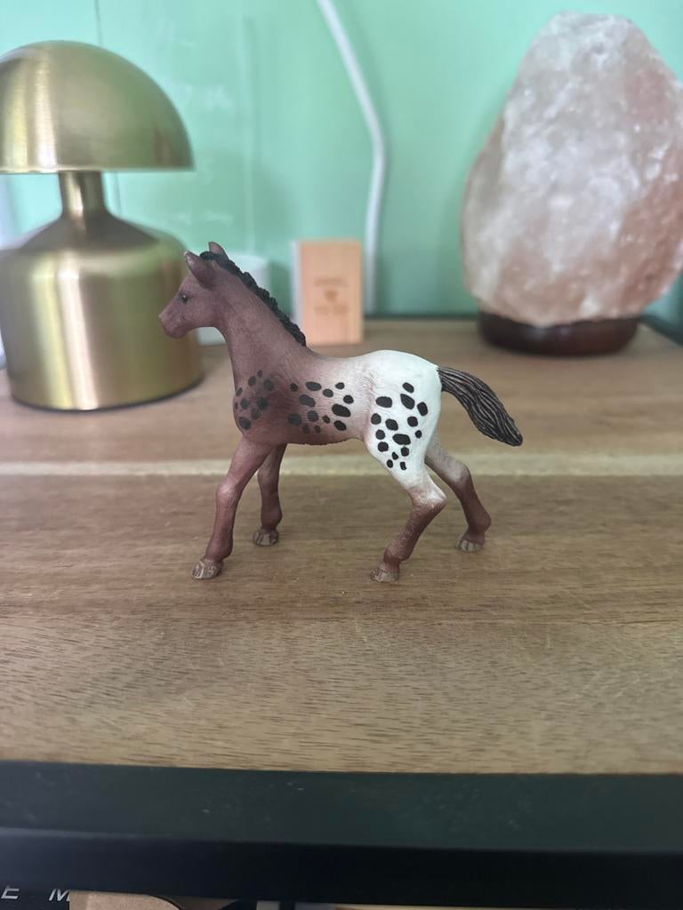 Schleich veulen - Appaloosa, Ophalen of Verzenden, Zo goed als nieuw, Jongen of Meisje