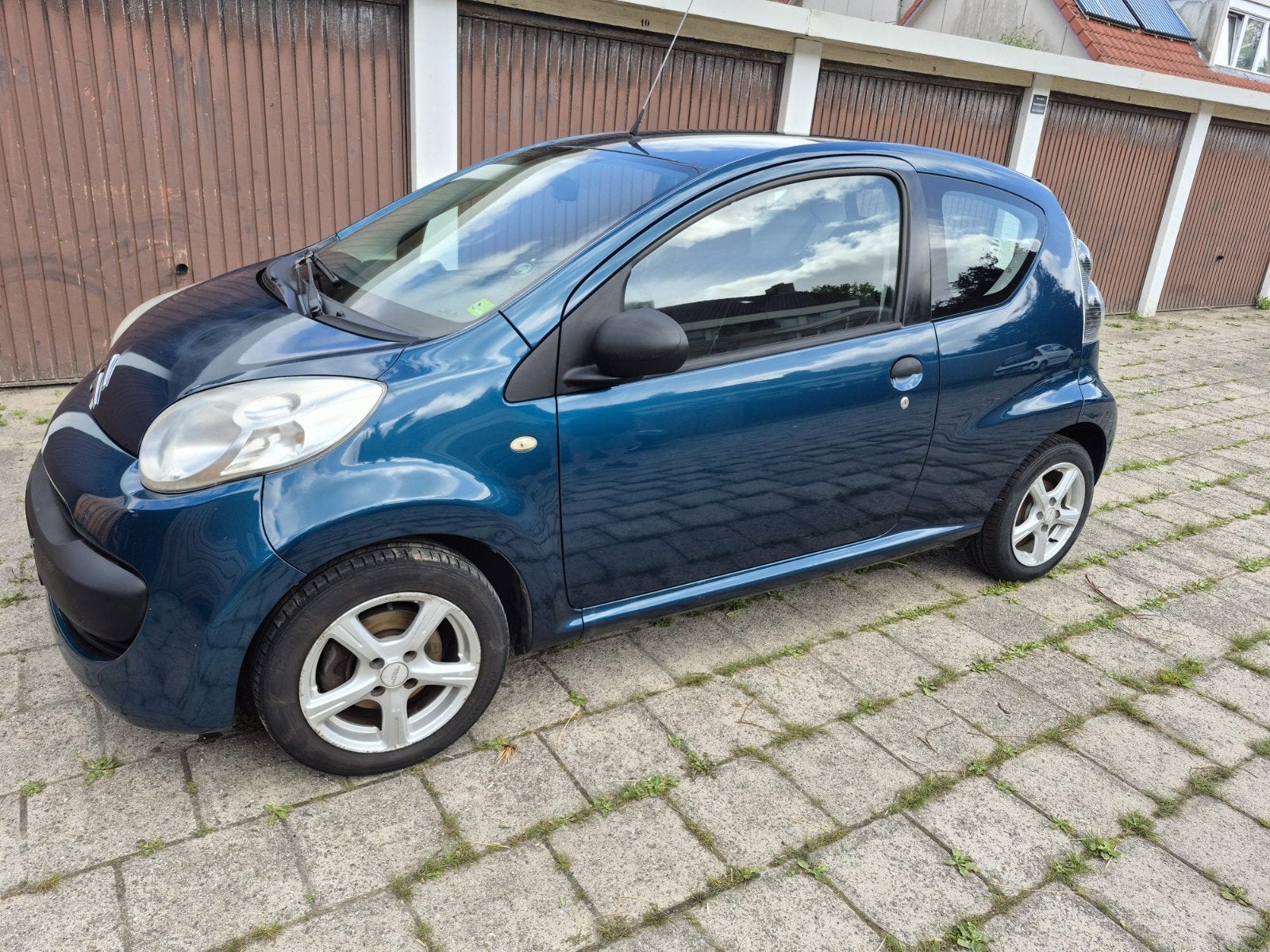 Citroën C1 1.0 3-DRS 2006 Blauw, Auto's, Voorwielaandrijving, 765 kg, C1, 68 pk