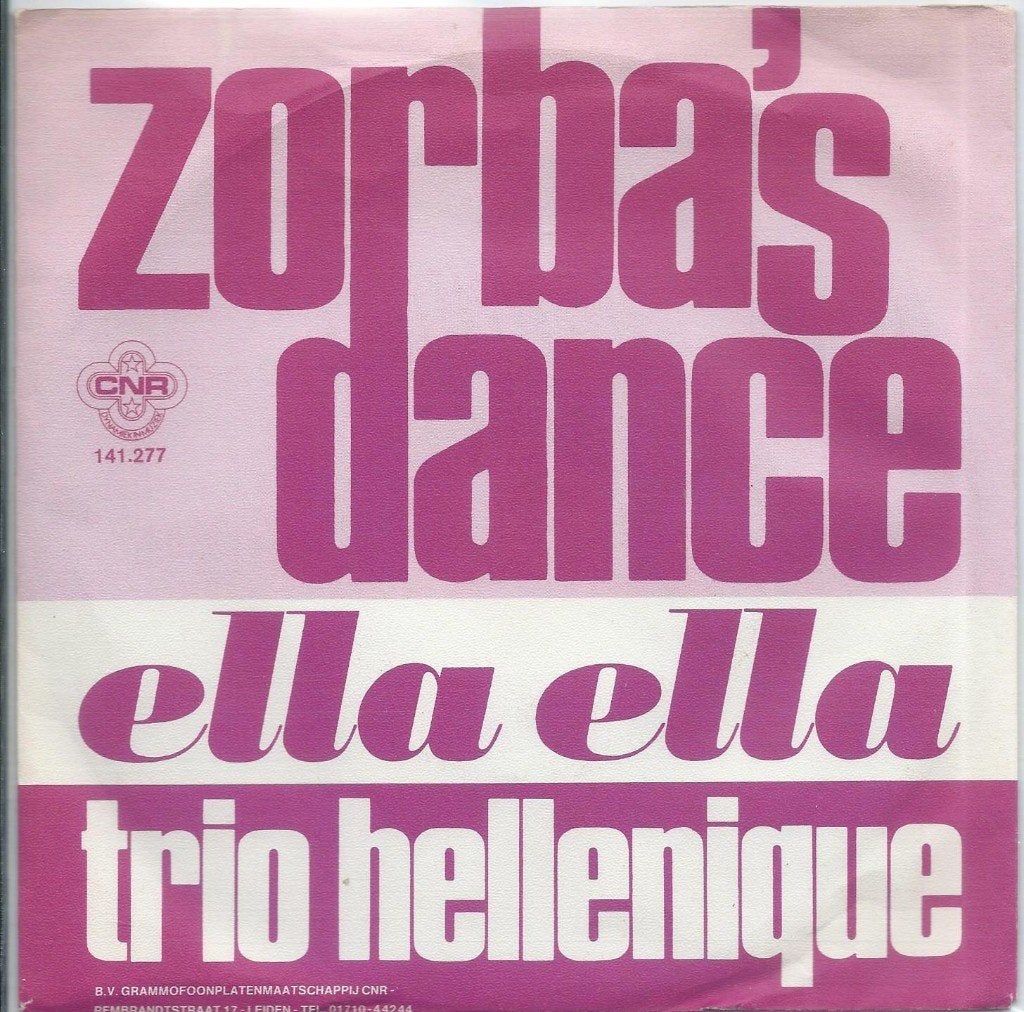 Vinyl Single Trio Hellenique, Ophalen of Verzenden, Gebruikt