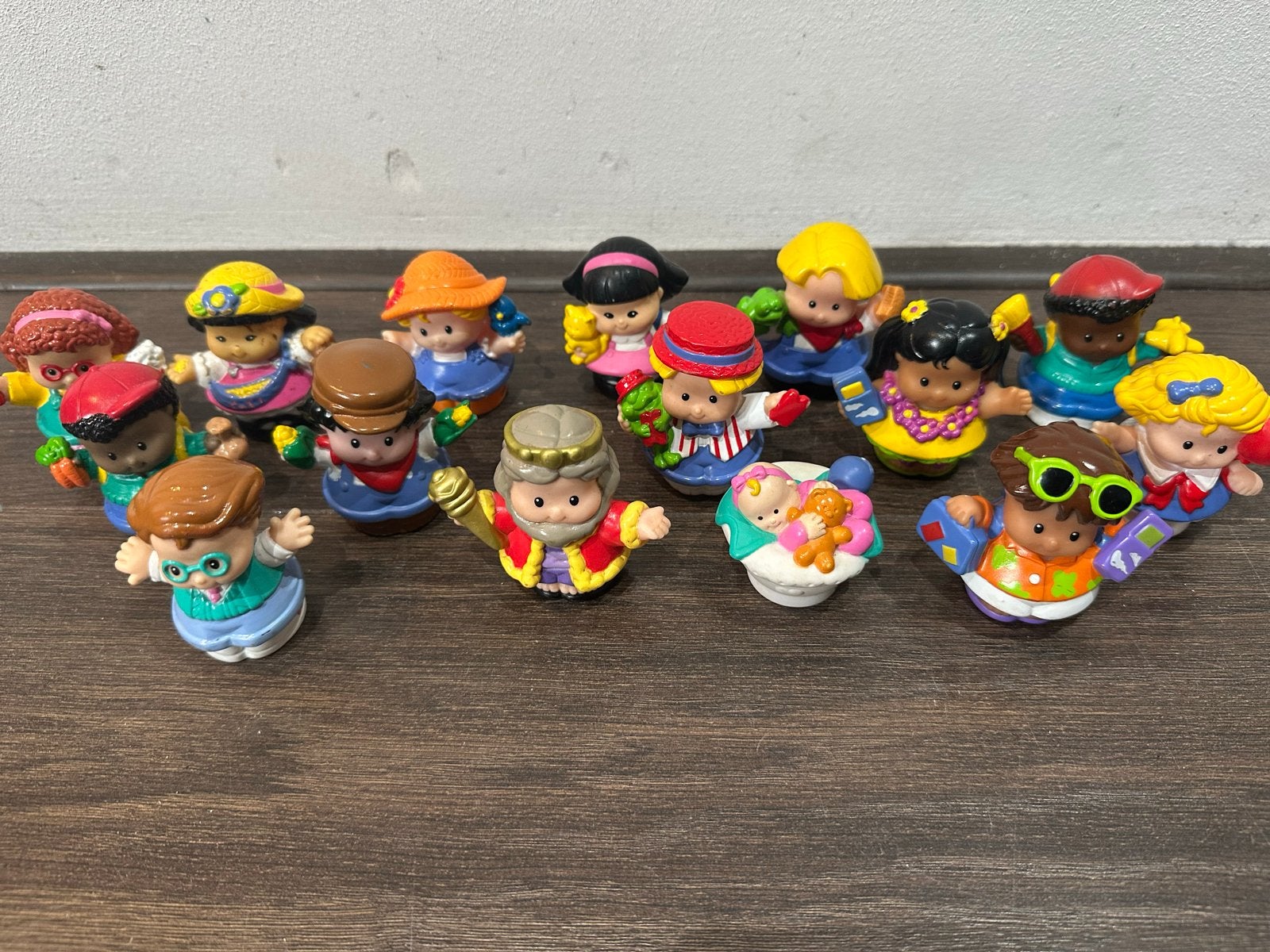 Grote set van 15 Fisher-Price Little People figuren (1), Ophalen of Verzenden, Zo goed als nieuw, Jongen of Meisje