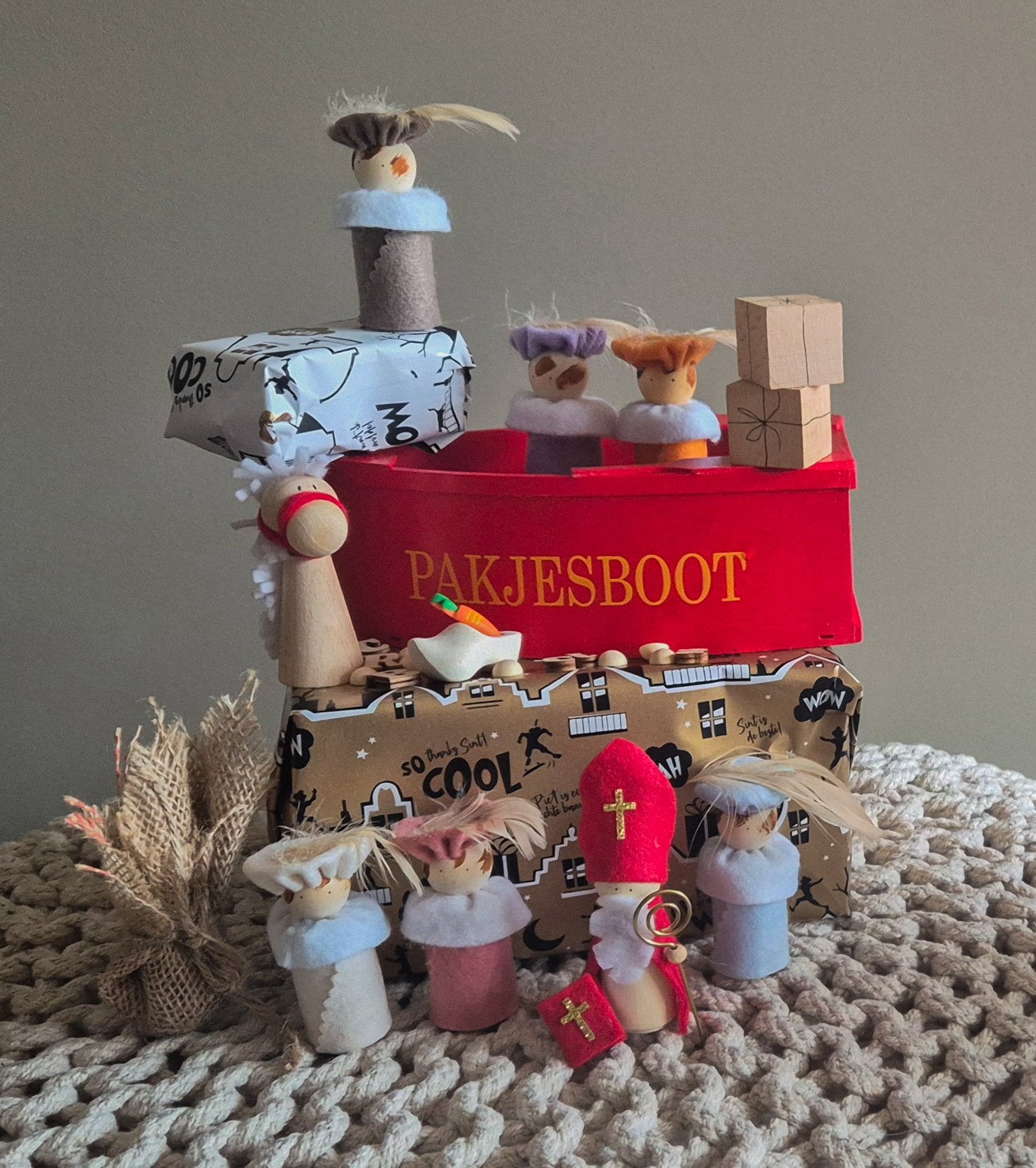 Pakjesboot sinterklaas, Ophalen, Zo goed als nieuw