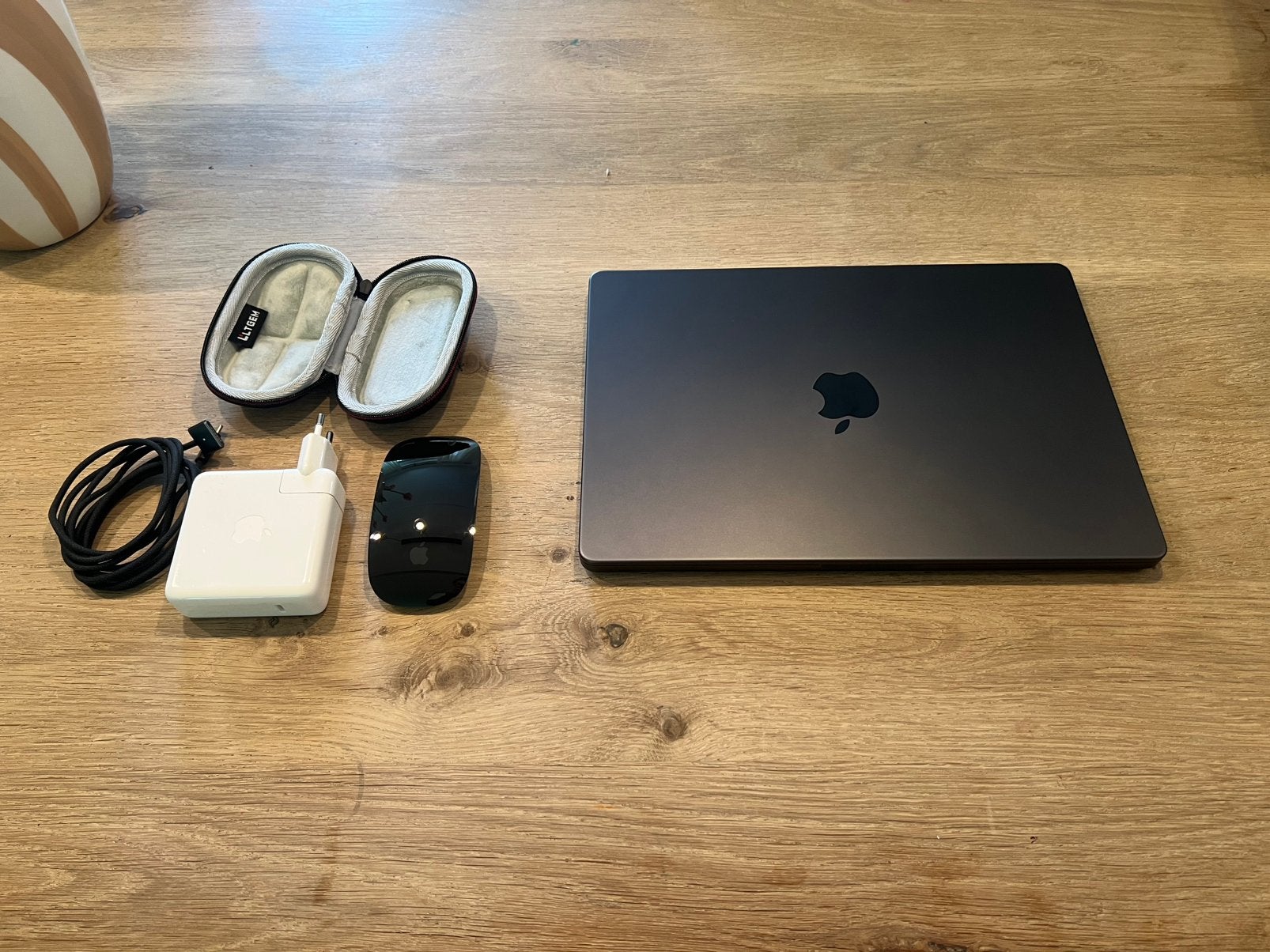 Macbook pro 14” m3 PRO 1tb ssd 18gb ram 100% + magic mouse 2, MacBook Pro, 1 TB of meer, Qwerty, Overige groottes