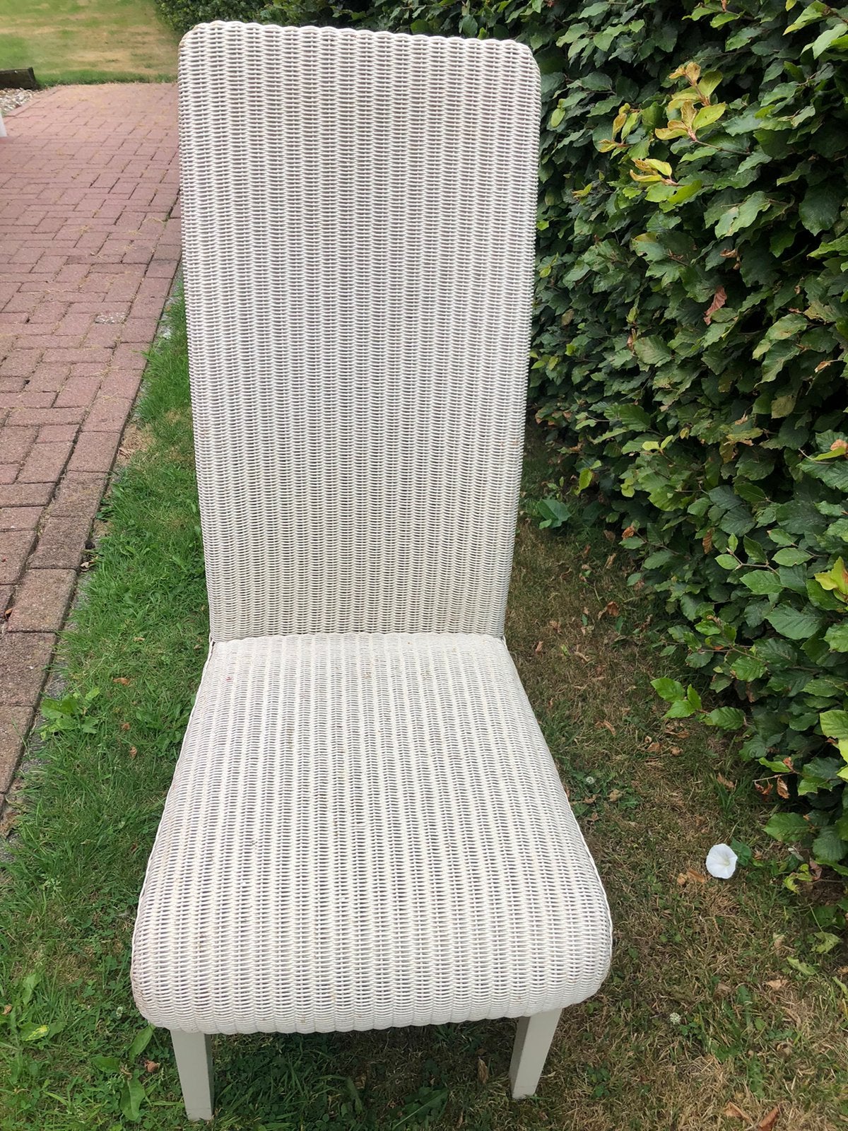 Mooie rieten Loyd Loom stoelen, Tuin en Terras, Ligbedden, Ophalen, Gebruikt, Rotan