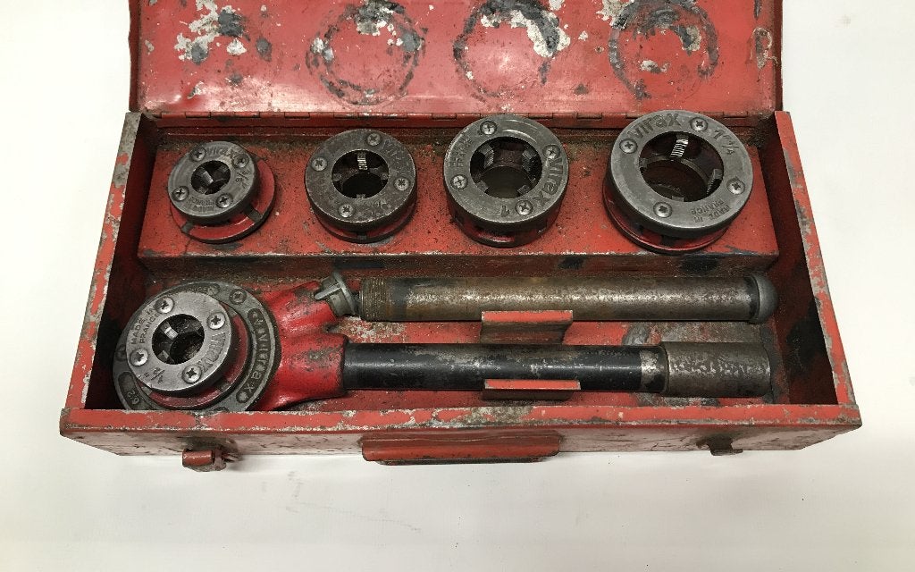 Draadsnij apparaat, Virax, type 62, handmatig, Ophalen of Verzenden, Gebruikt