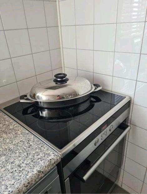 AMC OVALE RVS braadpan - Inductie & Keramisch - 3.5L, Ophalen of Verzenden