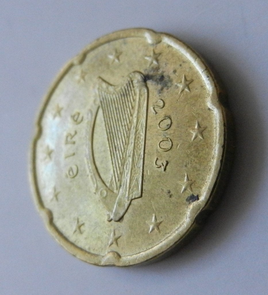 Ierland 20 eurocent 2003, Verzenden, Ierland, 20 cent, Losse munt