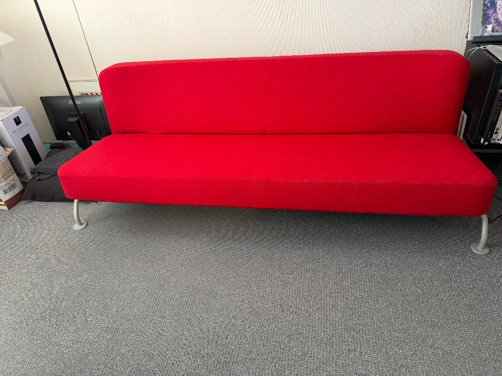 B&B Italia design slaapbank-Rood, Ophalen of Verzenden