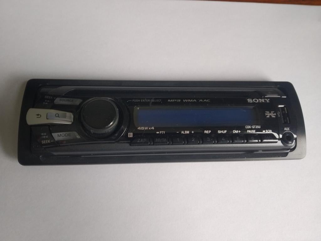 autoradio sony model CDX-GT35U, Ophalen of Verzenden, Zo goed als nieuw