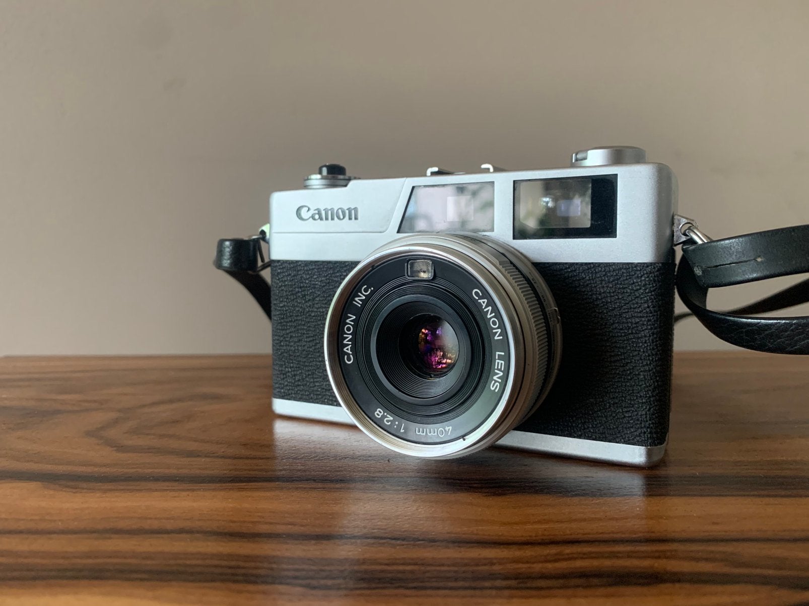 Canon canonet 28 35mm compact camera, Audio, Tv en Foto, Ophalen of Verzenden, Zo goed als nieuw, Compact, Canon
