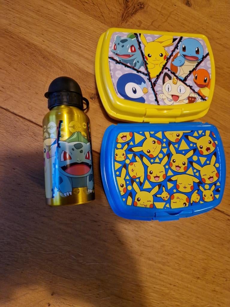 BROODTROMMEL SET POKEMON, Ophalen of Verzenden, Nieuw
