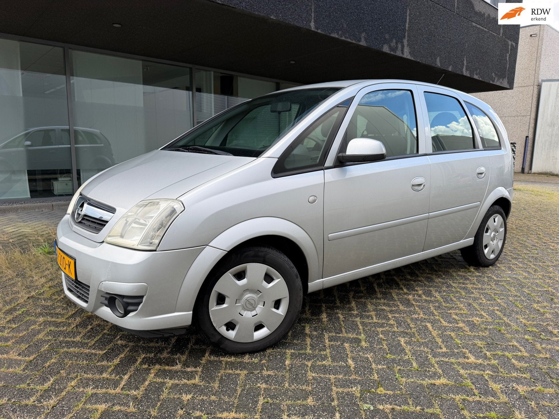 Opel Meriva 1.4-16V Selection AIRCO. BJ 7-2009. APK. 9-2027, Gebruikt, Bedrijf, 1364 cc, 1000 kg