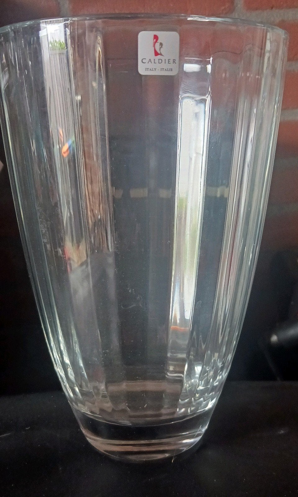 Vaas Caldier Crystal, Ophalen of Verzenden