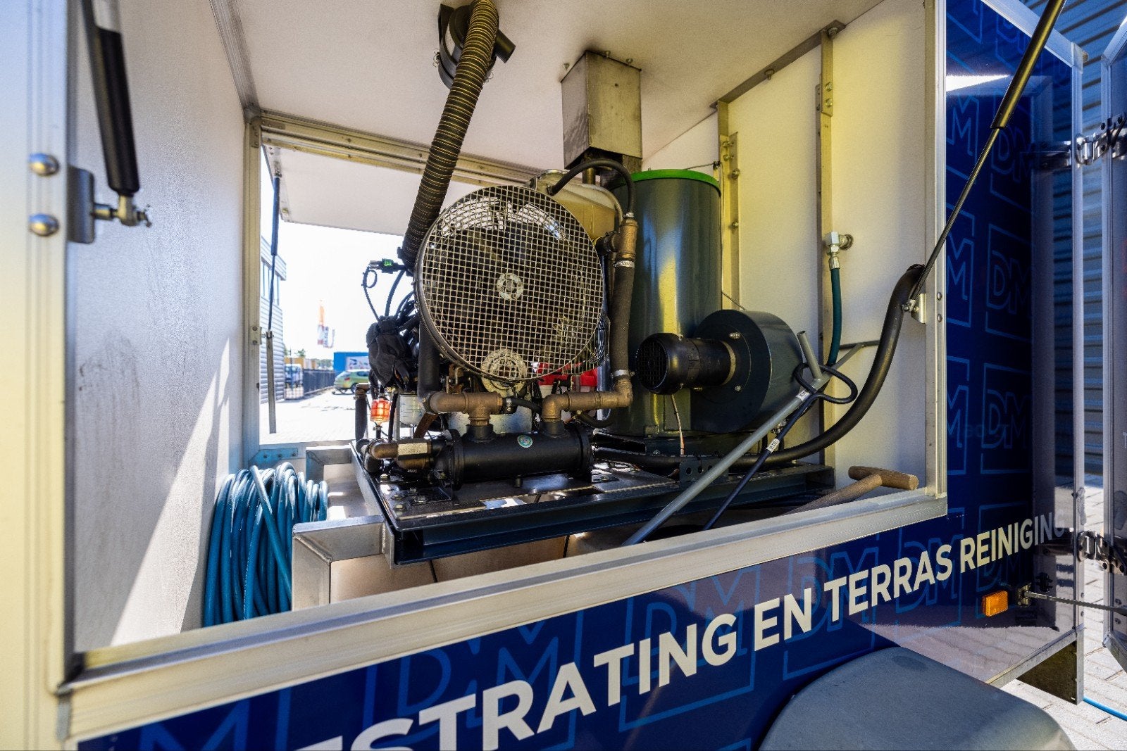 Dibo Hogedrukaanhanger 200 bar - Slechts 60 uur!, Ophalen of Verzenden