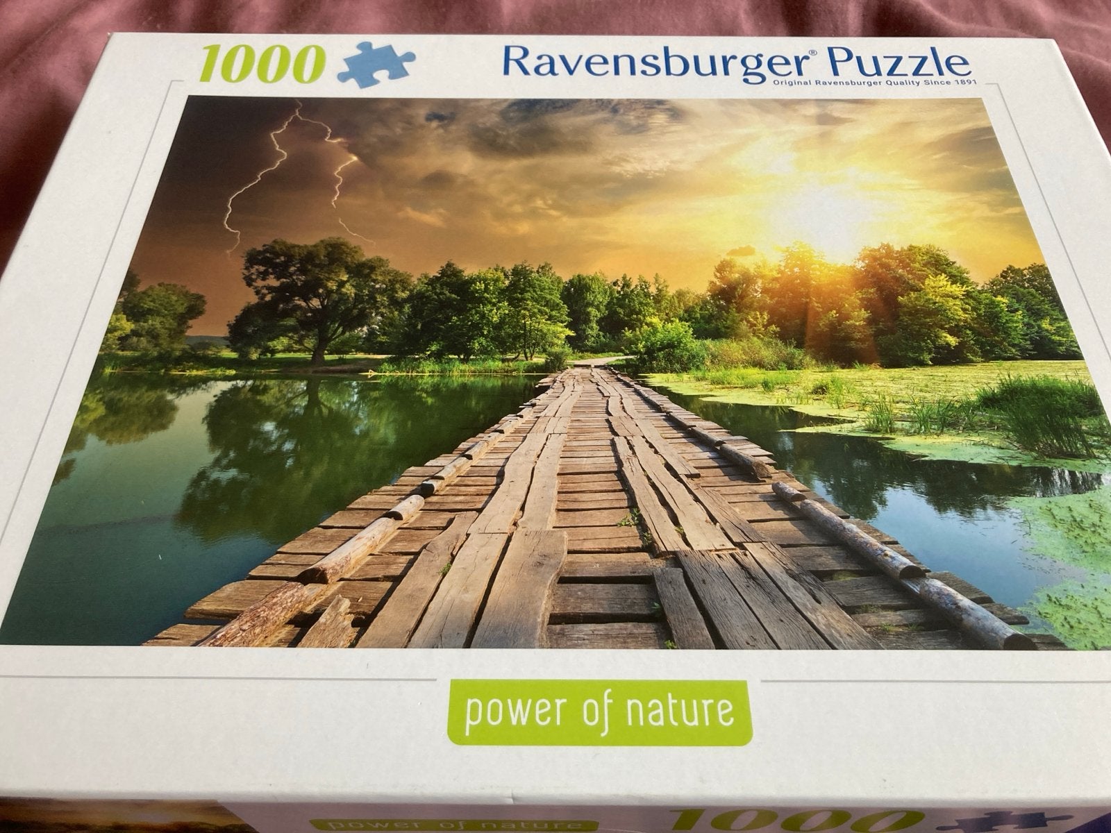 Ravensburger Legpuzzel 1000 stukjes nieuw  - Power of Nature, Ophalen of Verzenden, 500 t/m 1500 stukjes, Nieuw, Legpuzzel