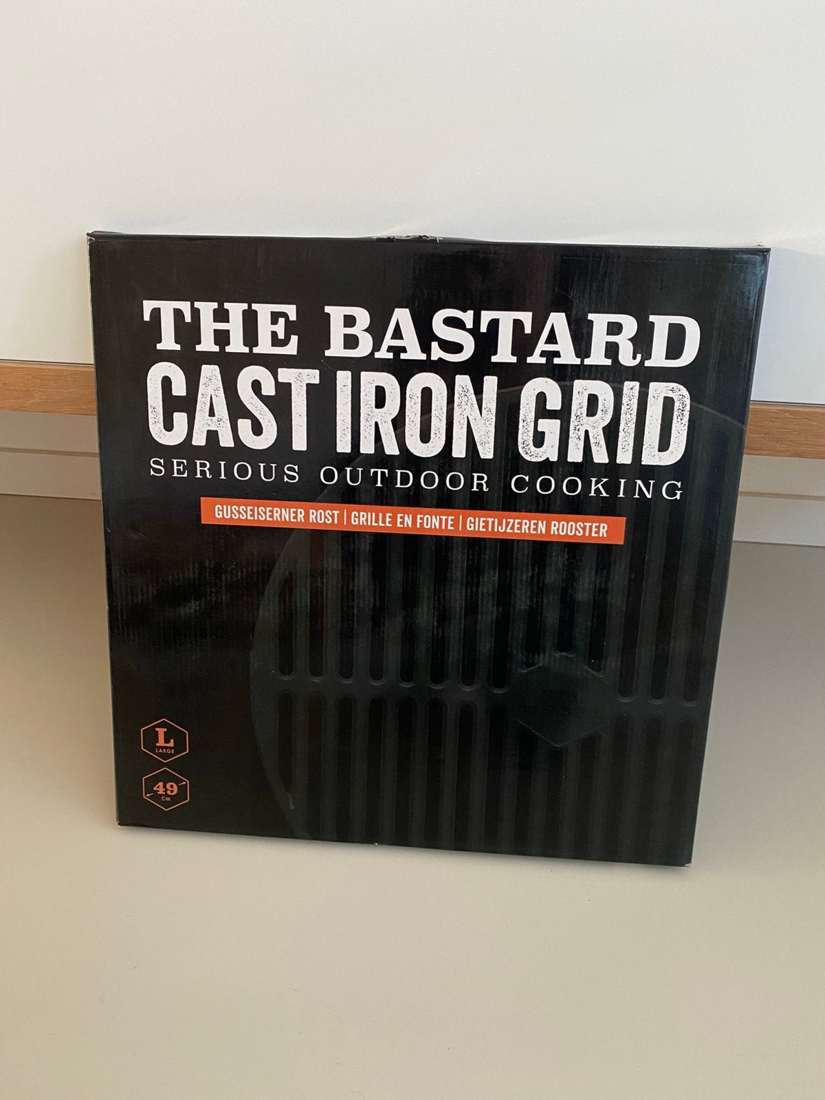 The Bastard Cast Iron Grid Large (gietijzeren grillrooster, Ophalen of Verzenden, Nieuw