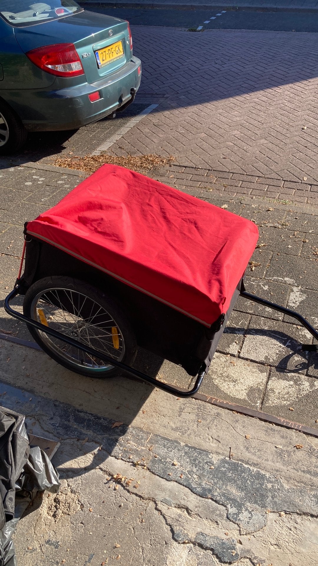 Fietskar, Fietsen en Brommers, Ophalen, Zo goed als nieuw, Kinderkar