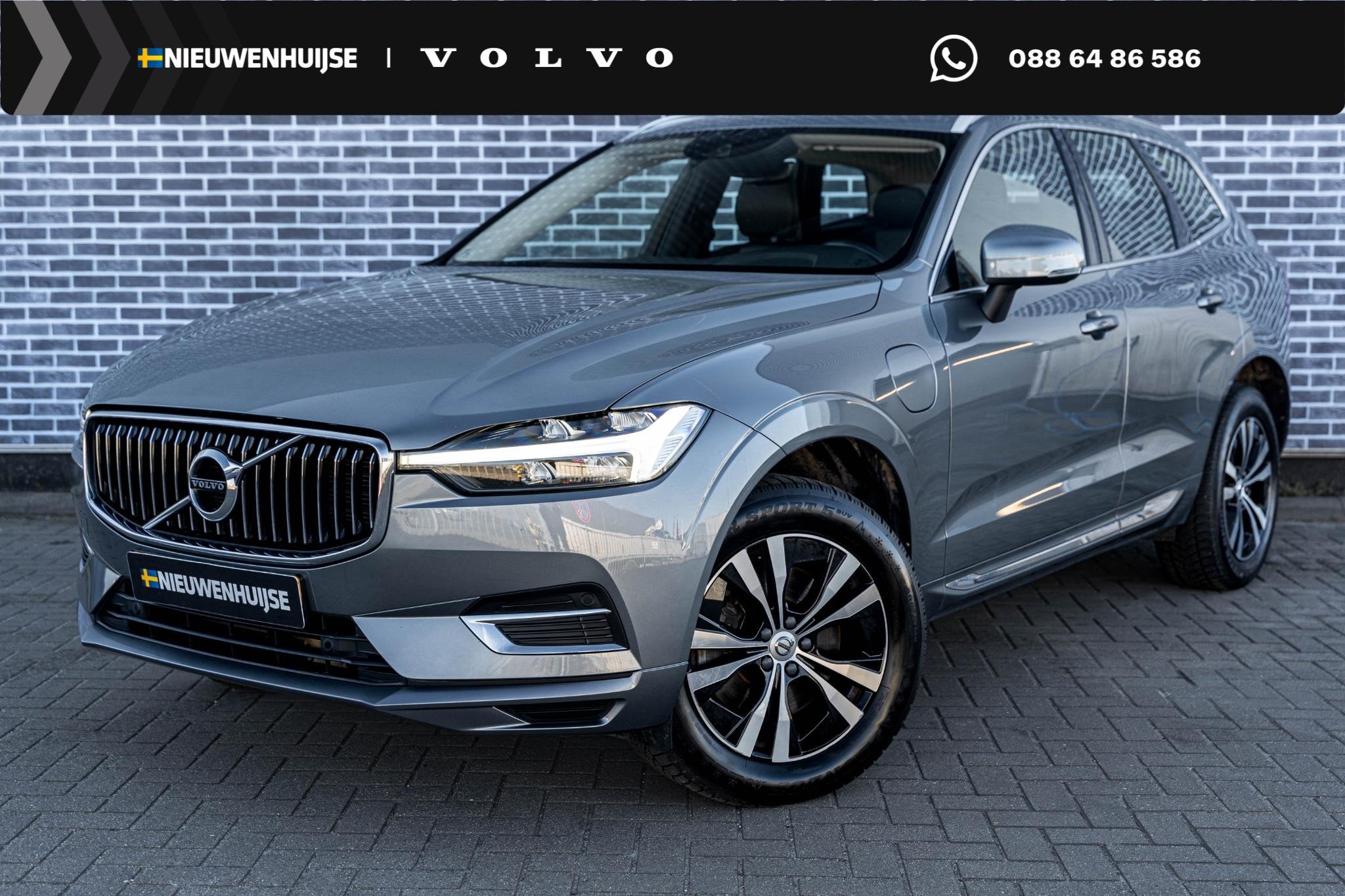 Volvo XC60 2.0 Recharge T6 AWD Business Pro | Plug-in Hybrid, Gebruikt, Euro 6, 138 €/maand, Leder en Stof