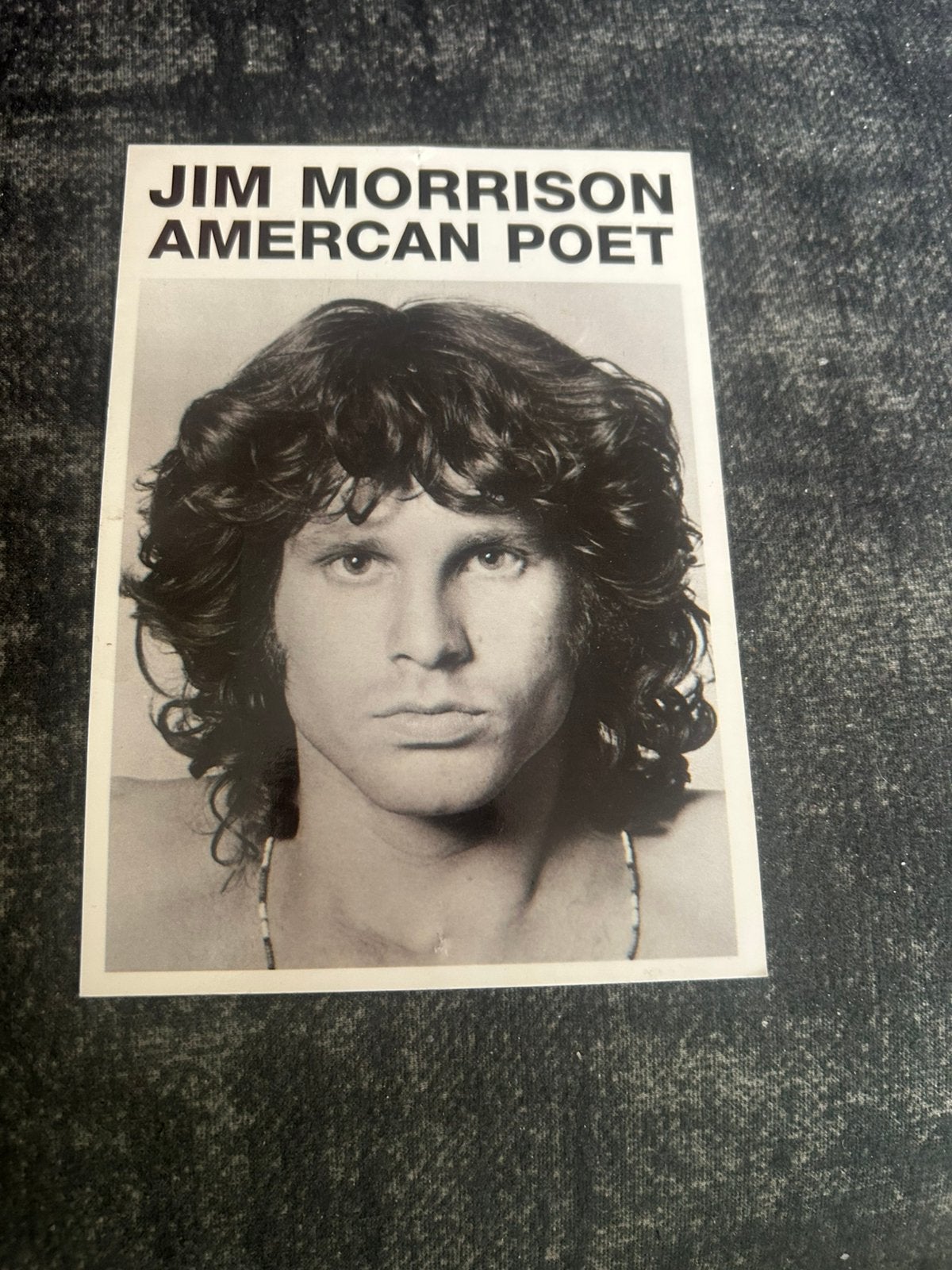 JIM MORRISON THE DOORS, Ophalen of Verzenden, 1960 tot 1980, Ongelopen, Muziek