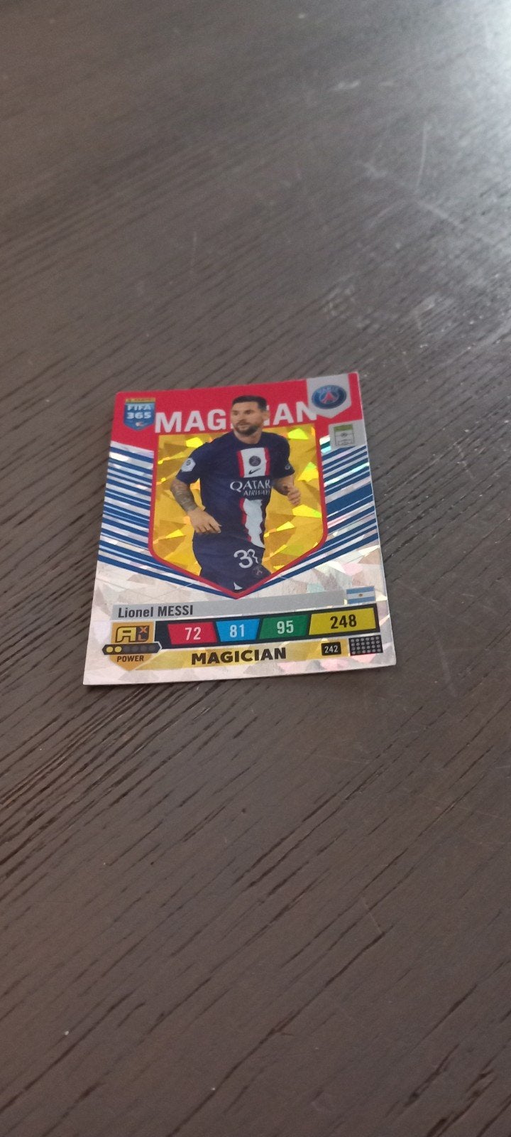 voetbalplaatje messi, Ophalen of Verzenden, Plaatje