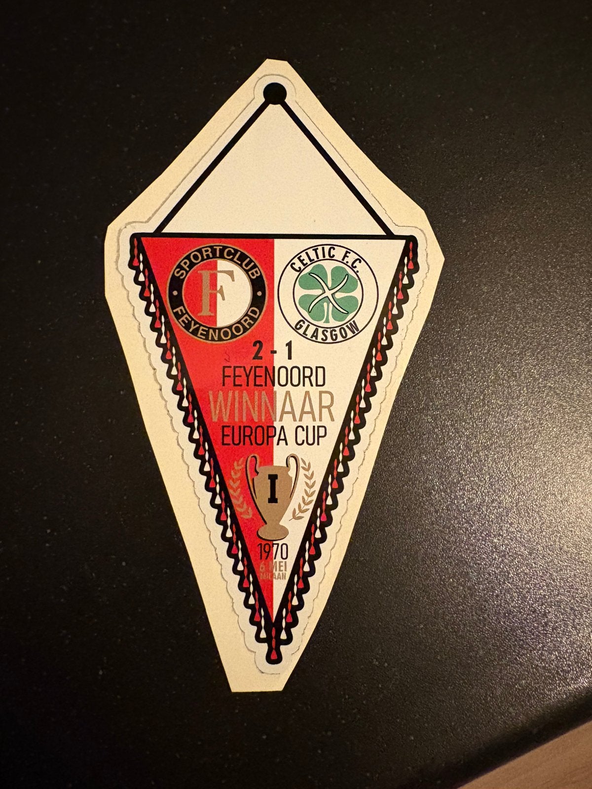 Feyenoord sticker, Verzamelen, Ophalen of Verzenden, Zo goed als nieuw, Sport