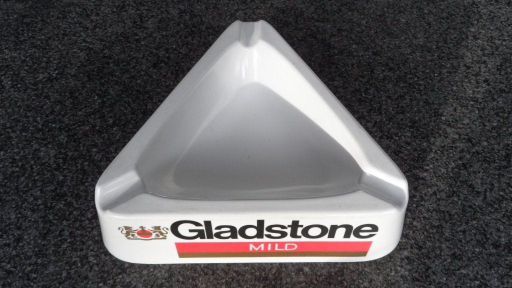 Gladstone sigaretten Mild asbak, Ophalen of Verzenden, Zo goed als nieuw, Asbak