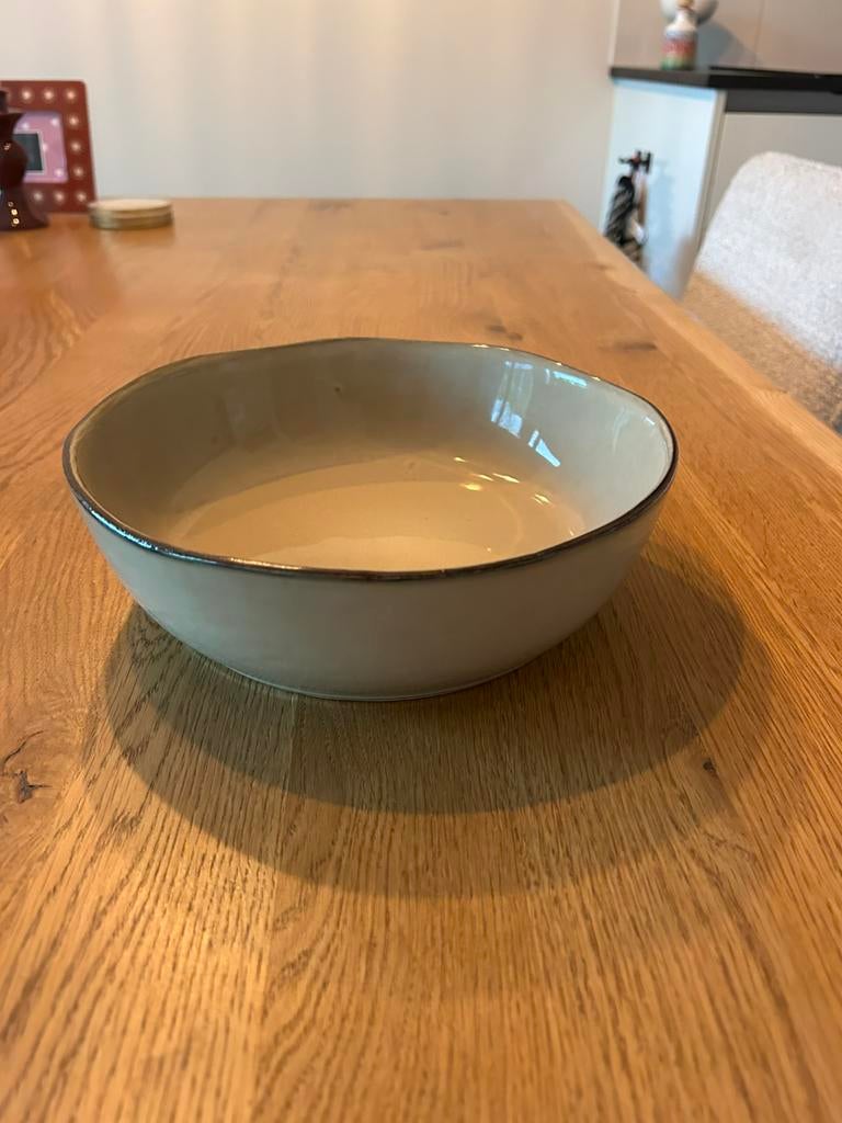Salade schaal Xenos, Ophalen, Effen, Glas, Schaal of Schalen