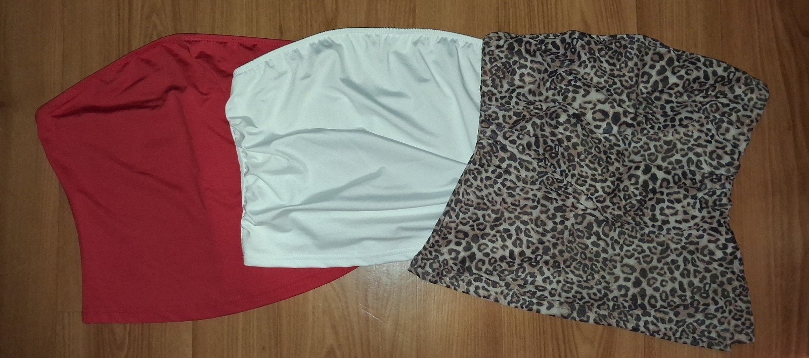 NIEUW!! 3 x strapless/bandeau top van Shein maat S, Kleding | Dames, Tops, Overige kleuren, Nieuw, Ophalen of Verzenden, Shein
